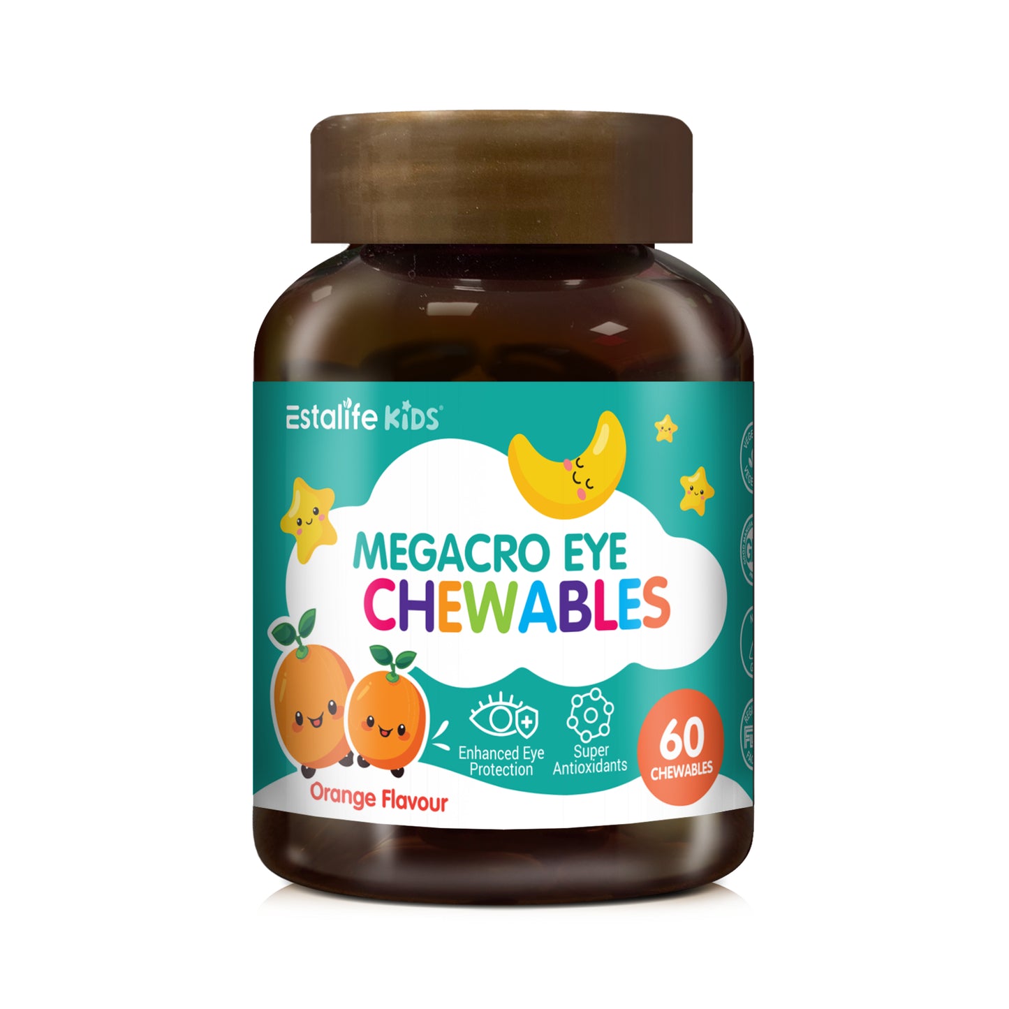 Estalife® Kids MegaCro + Lutein Eye Chewables.